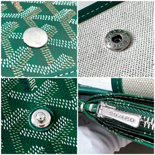 Goyard Plumet Pocket Wallet Green - Image 8