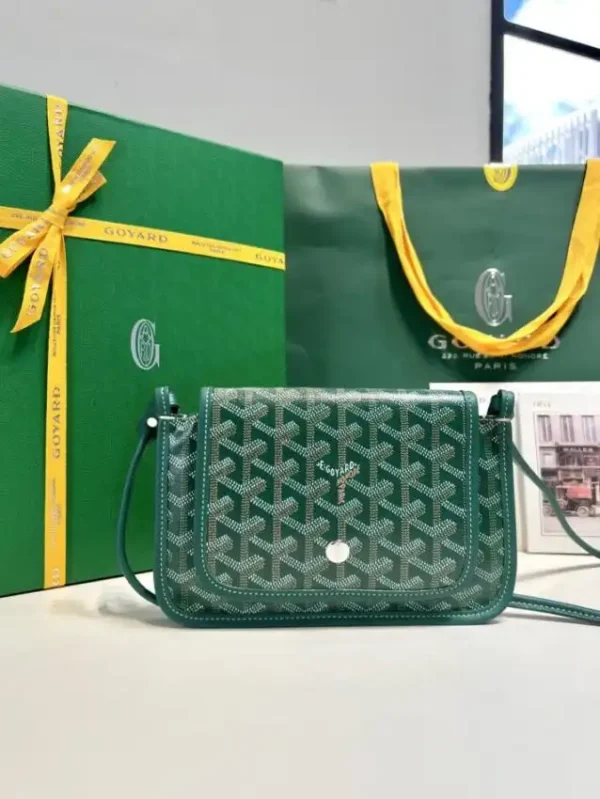 Goyard Plumet Pocket Wallet Green