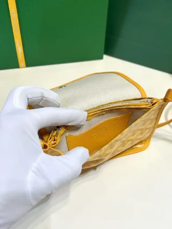 Goyard Plumet Pocket Wallet Yellow - Image 2