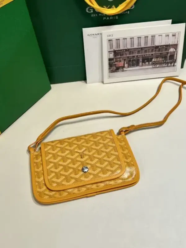 Goyard Plumet Pocket Wallet Yellow - Image 4
