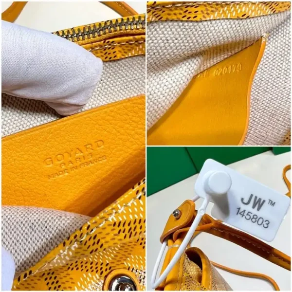 Goyard Plumet Pocket Wallet Yellow - Image 5