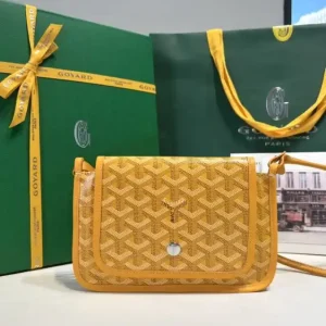 Goyard Plumet Pocket Wallet Yellow