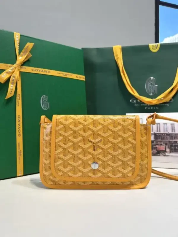 Goyard Plumet Pocket Wallet Yellow