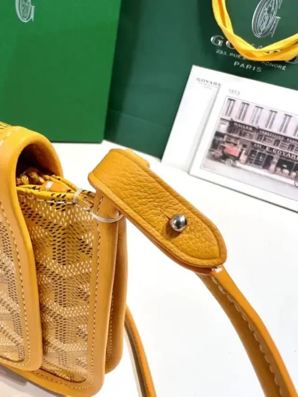 Goyard Plumet Pocket Wallet Yellow - Image 6