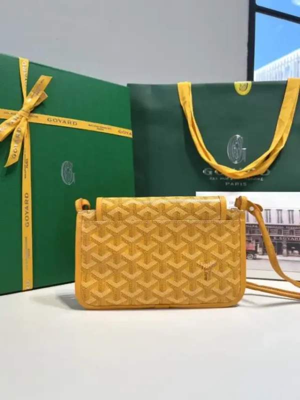 Goyard Plumet Pocket Wallet Yellow - Image 7