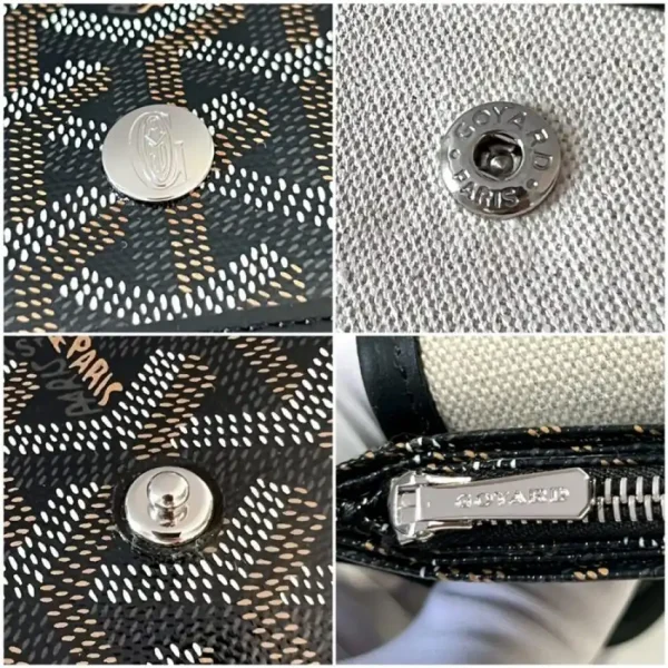 Goyard Plumet Pocket Wallet Black - Image 4