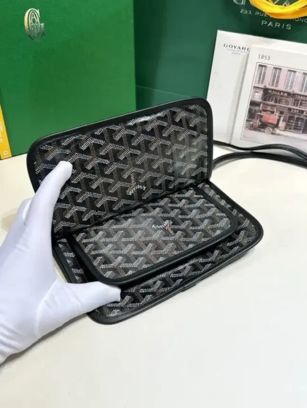 Goyard Plumet Pocket Wallet Black - Image 2
