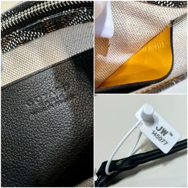 Goyard Plumet Pocket Wallet Black - Image 8