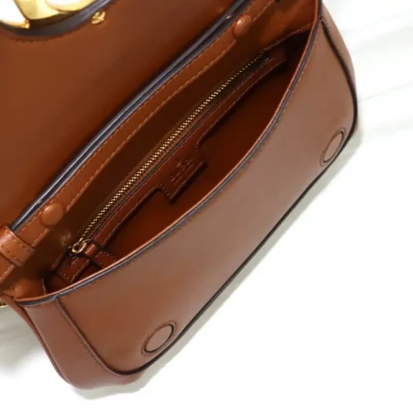 Gucci  Blondie Leather Brown - Image 6