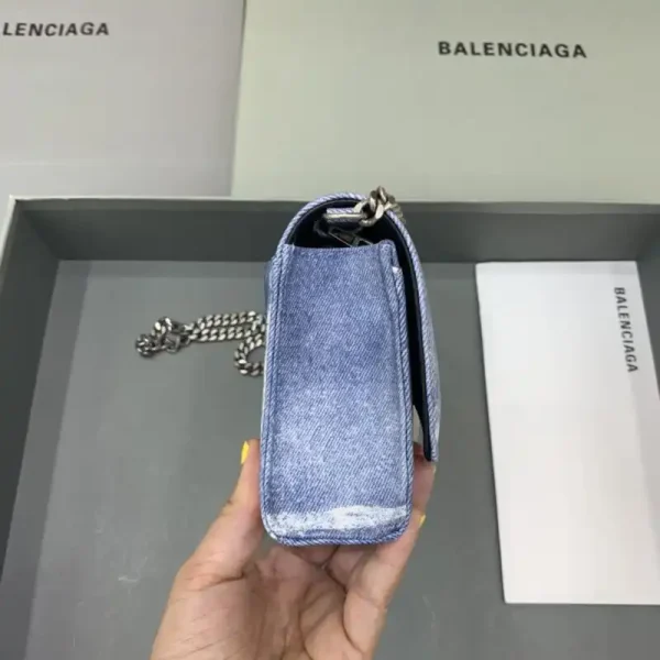 Balenciaga Hourglass On Chain Denim - Image 8