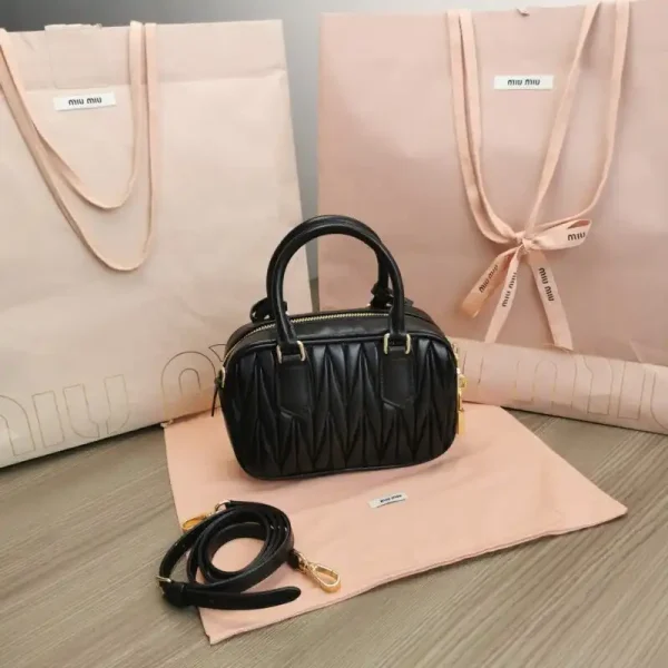 Miu Miu Arcadie Small Black - Image 2