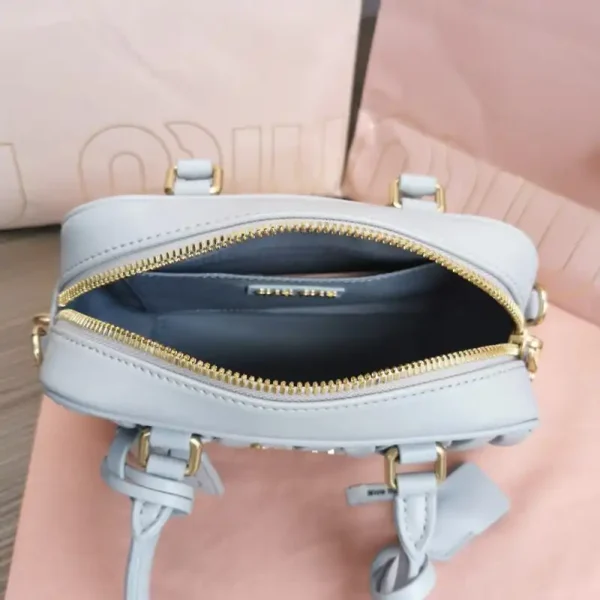 Miu Miu Arcadie Small Light Blue - Image 8