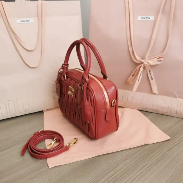 Miu Miu Arcadie Medium Red - Image 3