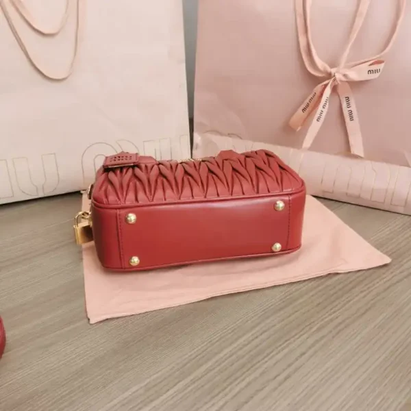Miu Miu Arcadie Medium Red - Image 4