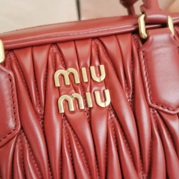 Miu Miu Arcadie Medium Red - Image 5