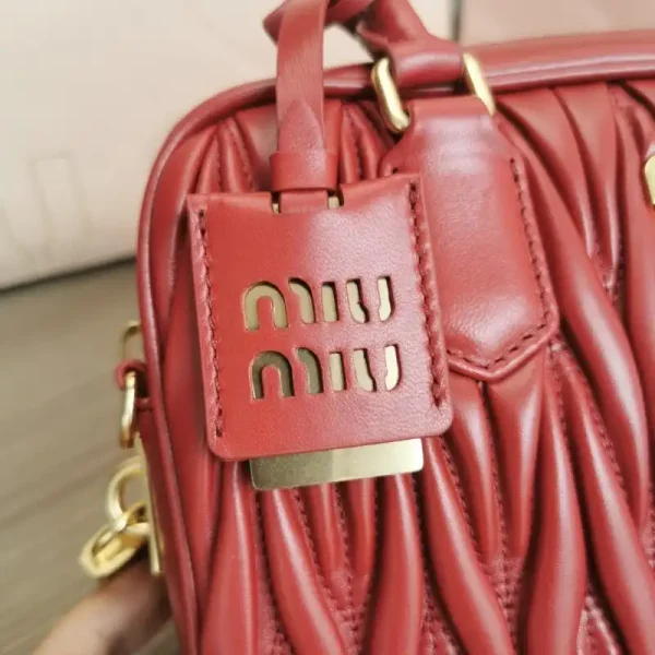 Miu Miu Arcadie Medium Red - Image 6