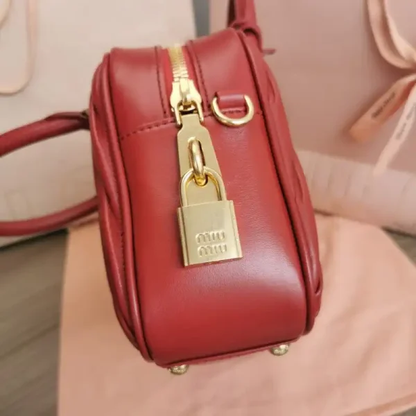 Miu Miu Arcadie Medium Red - Image 7