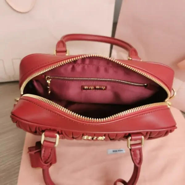 Miu Miu Arcadie Medium Red - Image 8