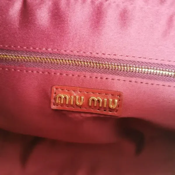 Miu Miu Arcadie Medium Red - Image 9