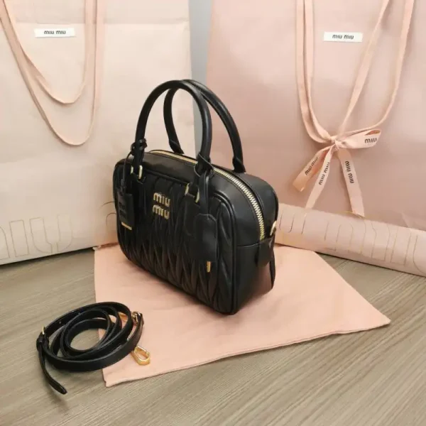 Miu Miu Arcadie Medium Black - Image 3
