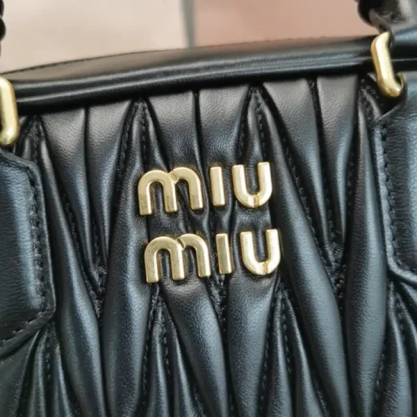 Miu Miu Arcadie Medium Black - Image 5