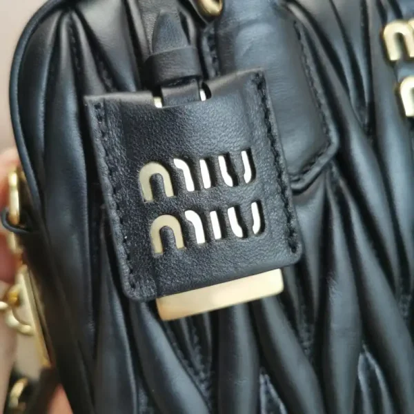 Miu Miu Arcadie Medium Black - Image 6