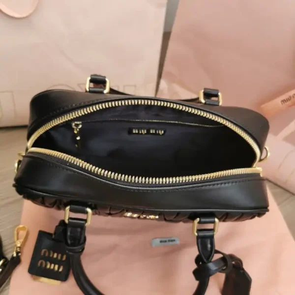 Miu Miu Arcadie Medium Black - Image 8