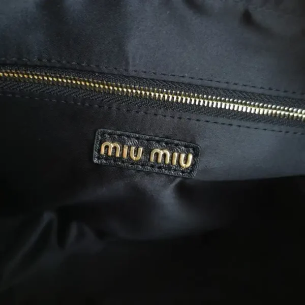 Miu Miu Arcadie Medium Black - Image 9