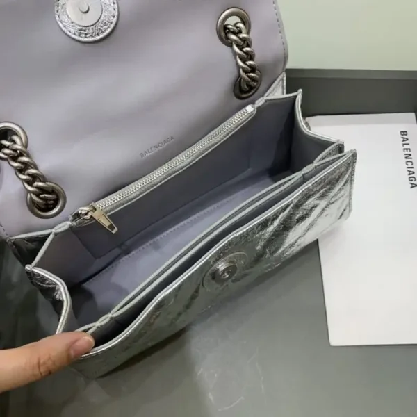 Balenciaga Crush Small Silver - Image 3