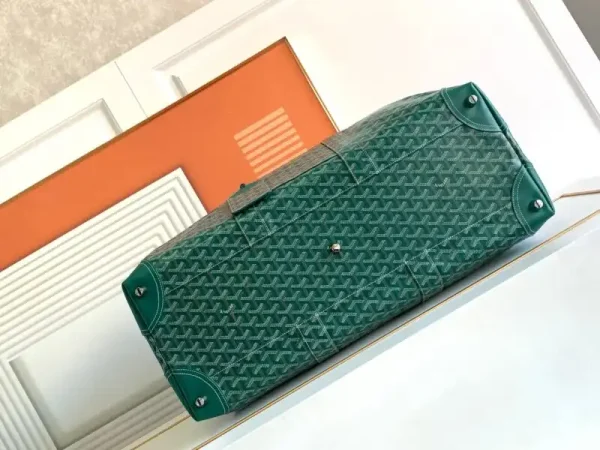Goyard Bowling 55 Bag Green - Image 4