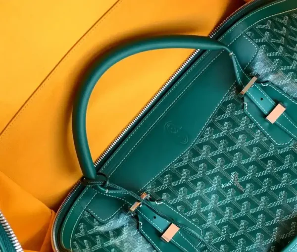 Goyard Bowling 55 Bag Green - Image 5
