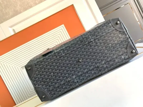 Goyard Bowling 55 Bag Grey - Image 3