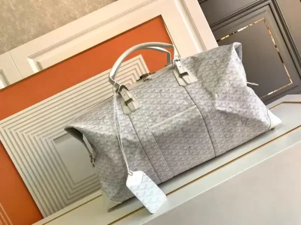 Goyard Bowling 55 Bag White