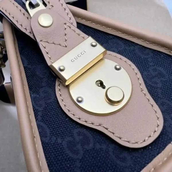 Gucci Bauletto Top Handle Brown - Image 4