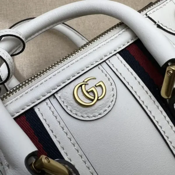 Gucci Bauletto Top Handle White - Image 4