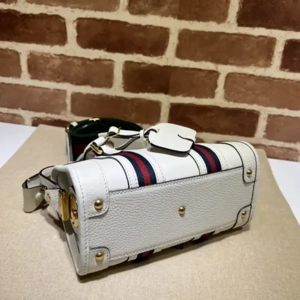 Gucci Bauletto Top Handle White - Image 2