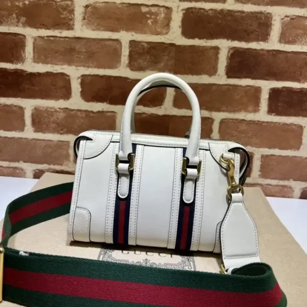 Gucci Bauletto Top Handle White - Image 6