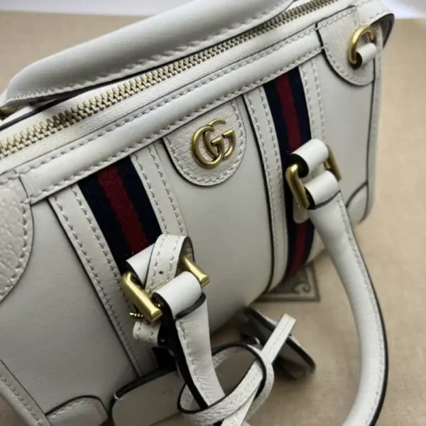 Gucci Bauletto Top Handle White - Image 8