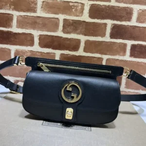 Gucci  G Blondie Waist Canvas Black