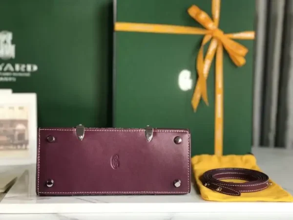 Goyard Sigon Pm Bordeaux - Image 8