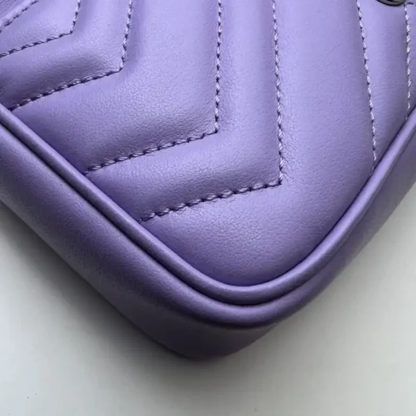 Gucci Matelassé  Mini Purple - Image 9