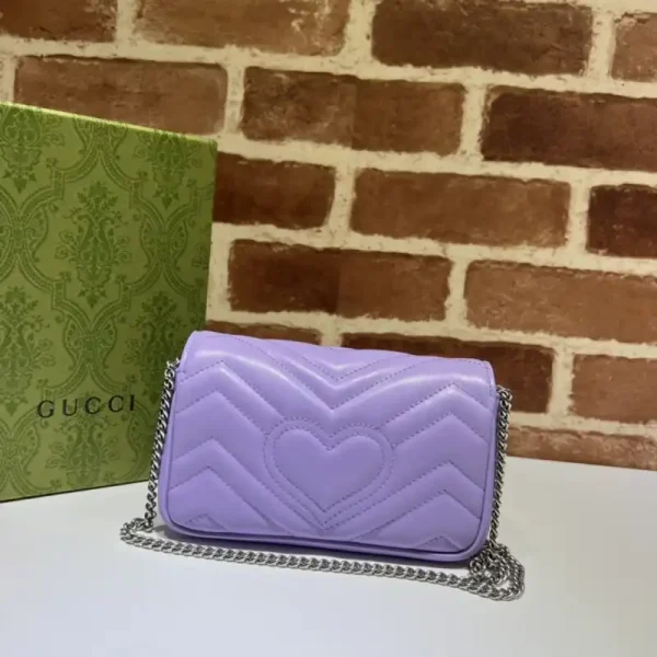Gucci Matelassé  Mini Purple - Image 5