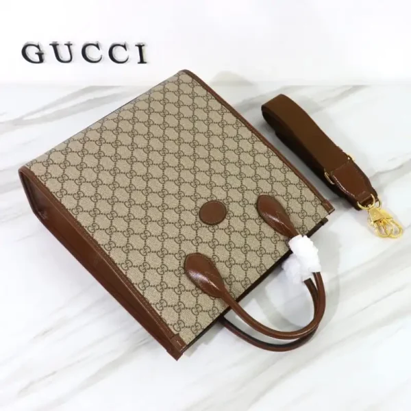 Gucci Interlocking Double G Small Tote Bag - Image 8
