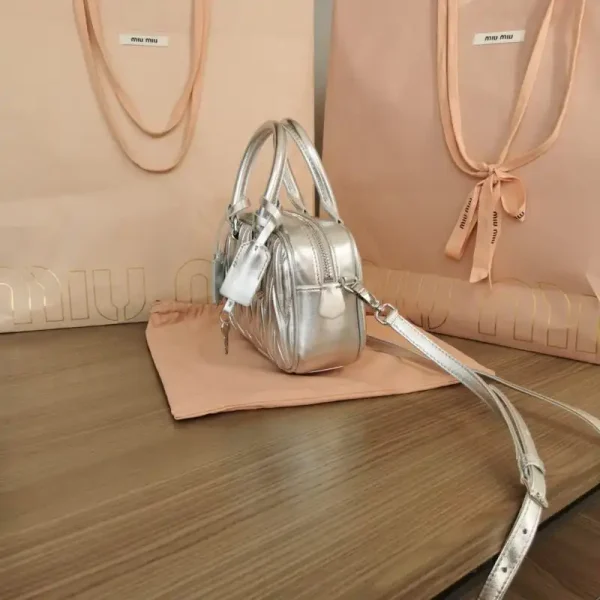 Miu Miu Arcadie Small Silver - Image 3