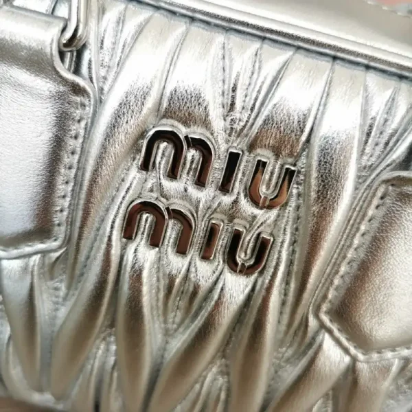 Miu Miu Arcadie Small Silver - Image 5