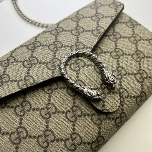 Gucci Dionysus  GG Chain Wallet  Denim Classic - Image 3