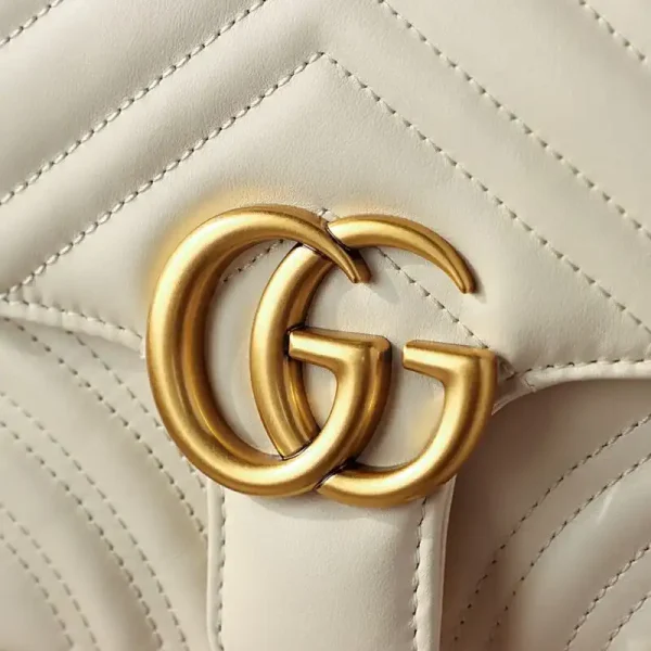 Gucci  GG Marmont Square Beige - Image 10