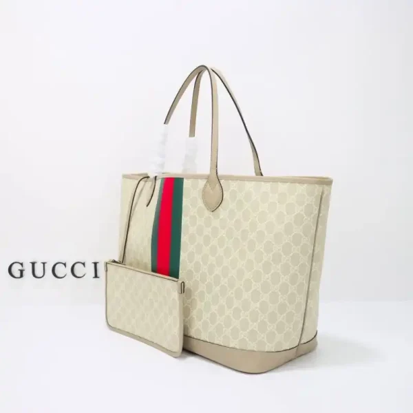 Gucci  GG Large Tote Bag Beige - Image 4