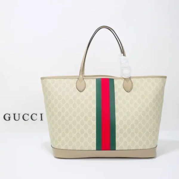Gucci  GG Large Tote Bag Beige - Image 9