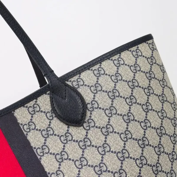 Gucci  GG Large Tote Bag Blue - Image 6